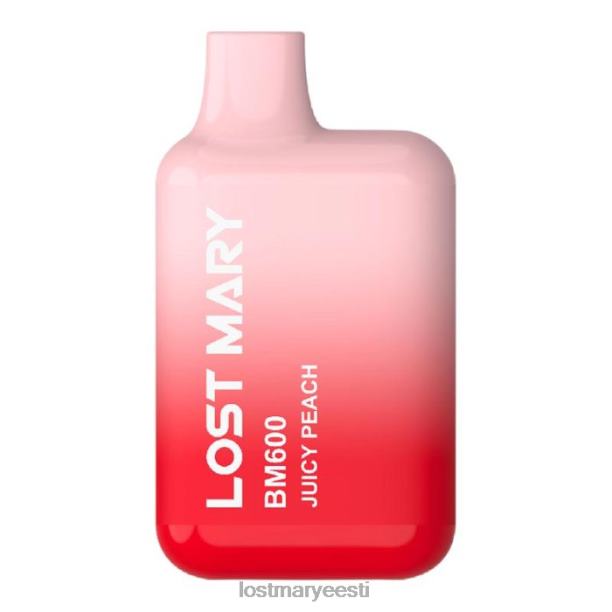 Lost Mary Online Store - kadunud mary bm600 ühekordne vape mahlane virsik 24N60149