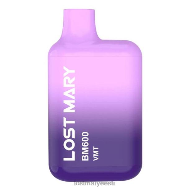 Lost Mary Online Store - kadunud mary bm600 ühekordne vape vmt 24N60129