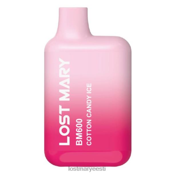 Lost Mary Online - kadunud mary bm600 ühekordne vape suhkruvatt jää 24N60148