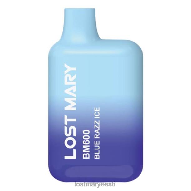 Lost Mary Vape Sale - kadunud mary bm600 ühekordne vape sinine razz jää 24N60140