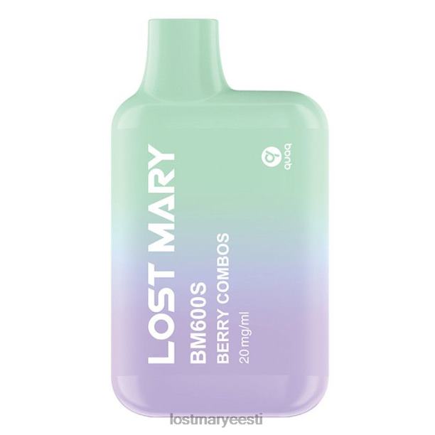 Lost Mary Vape - kadunud mary bm600s 20mg ühekordne vape marjakombod 24N60171