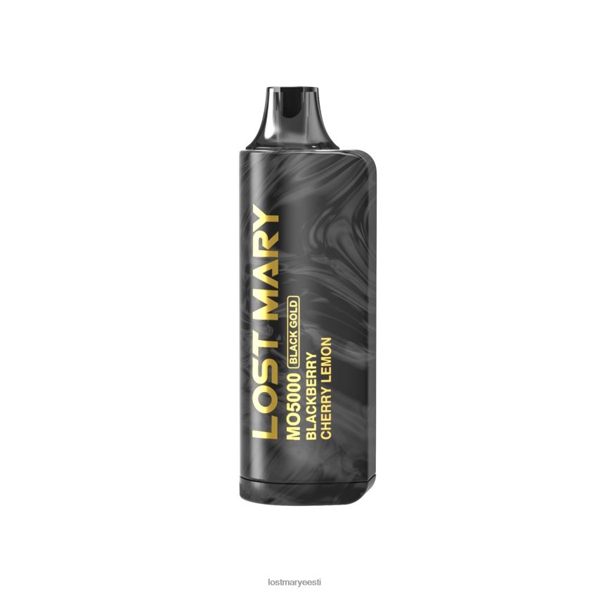 LOST MARY mo5000 must kuld ühekordne 10ml - LOST MARY Vape DN26ND1 murakas kirss sidrun