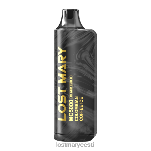 Lost Mary Flavours New - kadunud mary mo5000 musta kullaga väljaanne Kolumbia kohvijää 24N6094