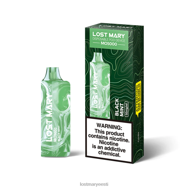 Lost Mary Online Store - kadunud mary mo5000 must piparmünt 24N609