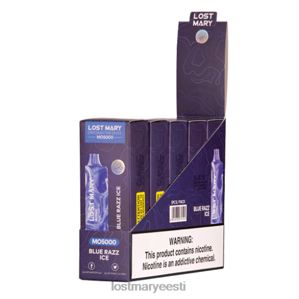 Lost Mary Vape EU - kadunud mary mo5000 sinine razz jää 24N6013