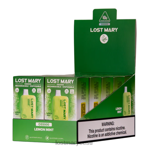 Lost Mary Eesti - kadunud mary os5000 sidruni piparmünt 24N6042