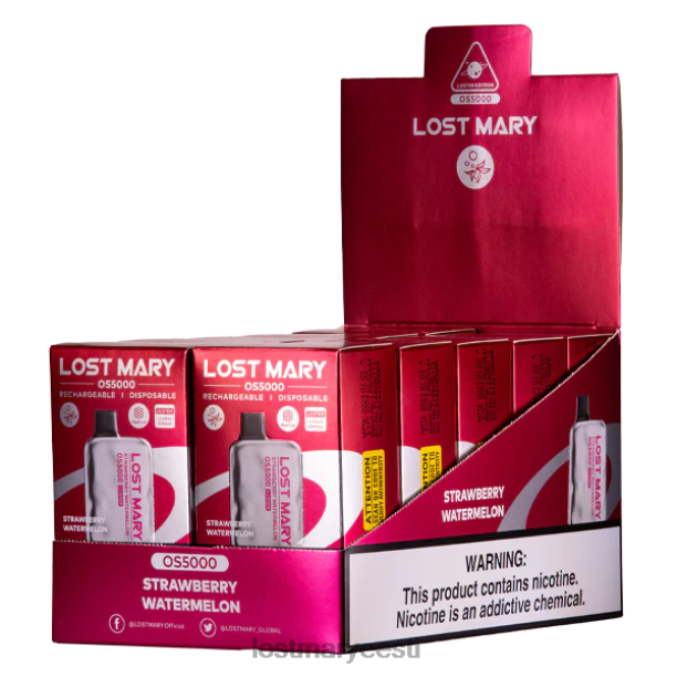Lost Mary Vape EU - kaotas mary os5000 sära maasikas arbuus 24N6073