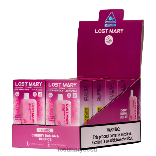 Lost Mary Vape Sale - kadunud mary os5000 kirsi banaani duo jää 24N6020