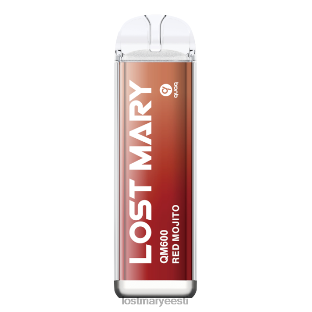 Lost Mary Flavours New - kadunud mary qm600 ühekordne vape punane mojito 24N60164