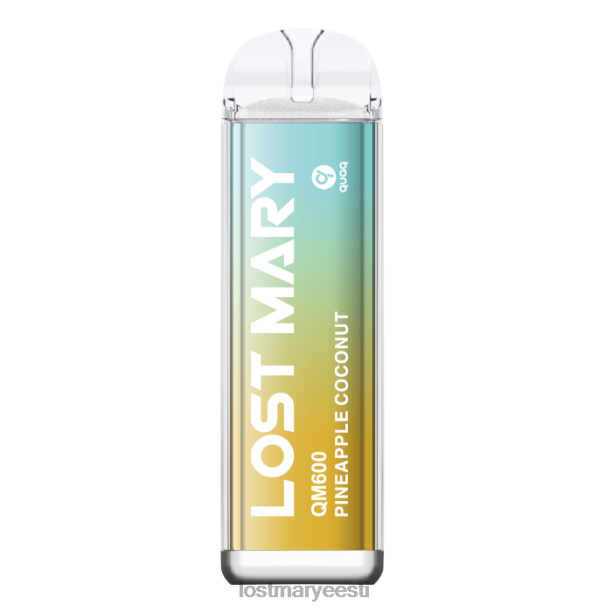 Lost Mary Online Store - kadunud mary qm600 ühekordne vape ananassi kookospähkel 24N60169