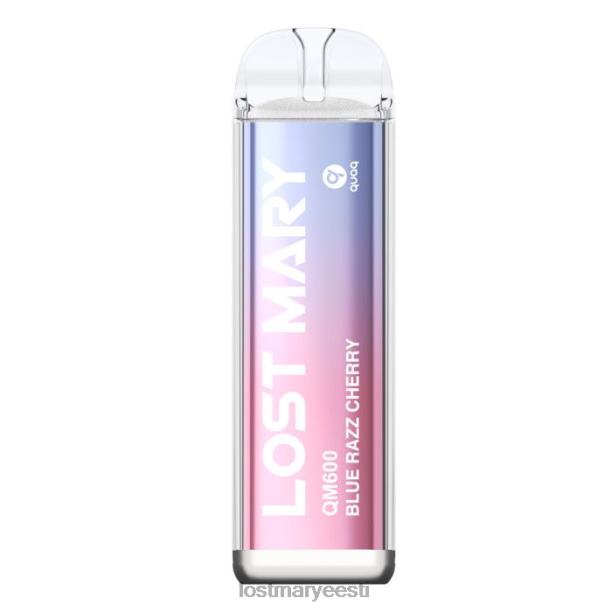 Lost Mary Price - kadunud mary qm600 ühekordne vape sinine razz kirss 24N60156