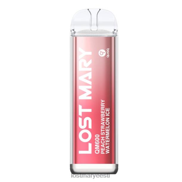 Lost Mary Price - kadunud mary qm600 ühekordne vape virsiku maasika arbuus 24N60166