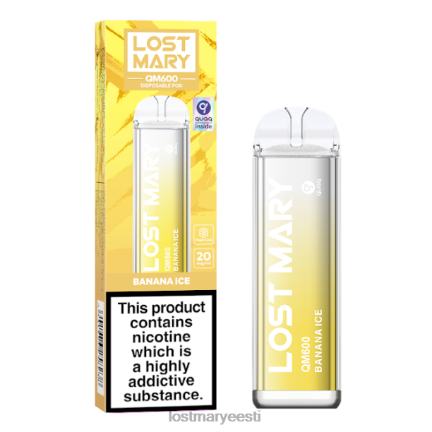 Lost Mary Vape Price - kadunud mary qm600 ühekordne vape banaani jää 24N60167