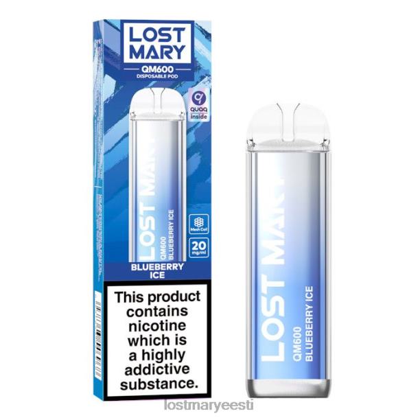 Lost Mary Vape Price - kadunud mary qm600 ühekordne vape mustikajää 24N60157
