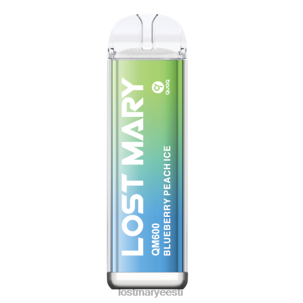 Lost Mary Vape - kadunud mary qm600 ühekordne vape mustika virsiku jää 24N60161